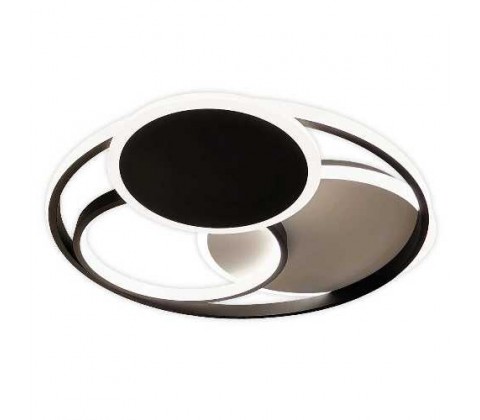 Світильник LED smart  SPINER 100W 3000-6000K круг-пульт чорний Violux