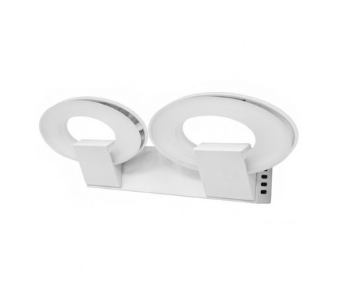 Світильник настінний LED K2 2х8W 3000K білий Світильник настінний LED K2 2х8W 3000K білий