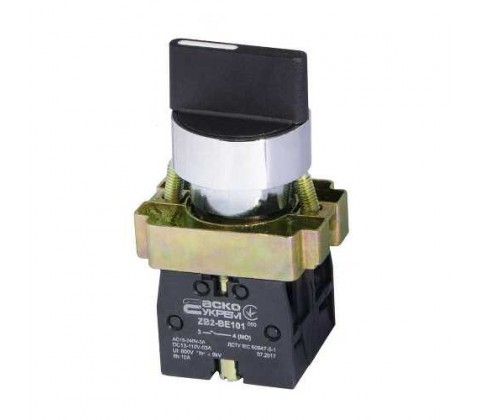 Кнопка-перемикач XB2-BD53 3-х позиційна Кнопка-перемикач XB2-BD53 3-х позиційна