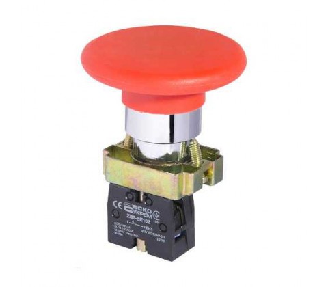 Кнопка АСКО XB2-BR42 "Стоп" Грибок Кнопка АСКО XB2-BR42 "Стоп" Грибок