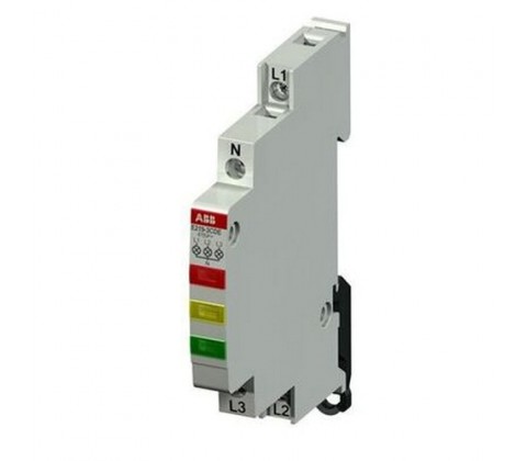 Світловий індикатор фаз АББ E219-3CDE 3 LED Світловий індикатор фаз АББ E219-3CDE 3 LED