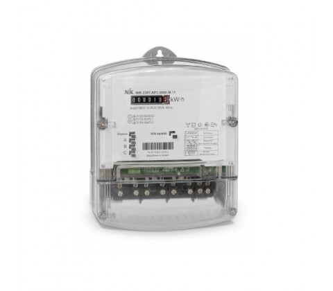 Лічильник електроенергії "НІК" 2301 АP2 5-60А 380В (AP2.0000.M.11) Лічильник електроенергії "НІК" 2301 АP2 5-60А 380В (AP2.0000.M.11)