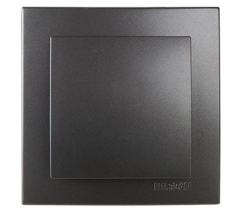 Вимикач Nilson Touran антрацит 1кл Вимикач Nilson Touran антрацит 1кл