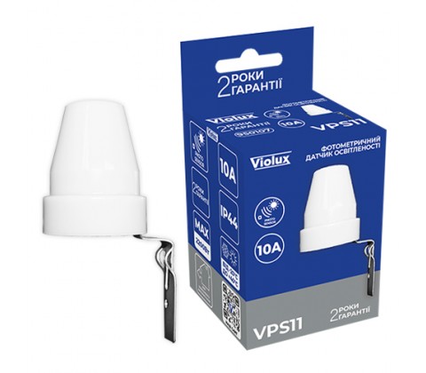 Датчик світочутливий VPS11 10A 2200W Violux Датчик світочутливий VPS11 10A 2200W Violux