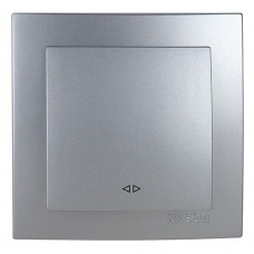 Вимикач Nilson Touran срібло проміжний 1кл Вимикач Nilson Touran срібло проміжний 1кл