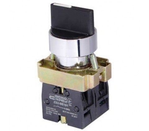 Кнопка-перемикач XB2-BD33 3-х позиційна