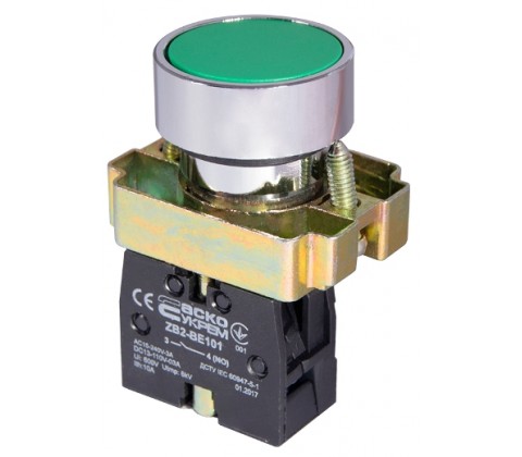 Кнопка XB2-BА31 Старт (зелена)