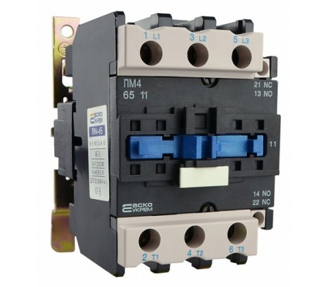 Магнітний пускач АСКО ПМ 4-65 220В Магнітний пускач АСКО ПМ 4-65 220В
