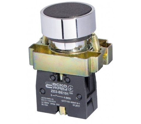 Кнопка XB2-BА21 Старт (чорна)