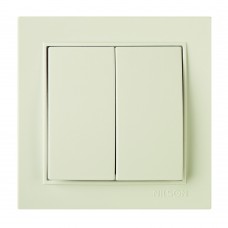 Вимикач Nilson Thor крем 2кл Вимикач Nilson Thor крем 2кл