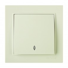 Вимикач Nilson Thor крем прохідний 1кл Вимикач Nilson Thor крем прохідний 1кл