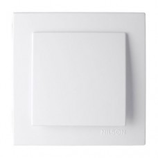 Вимикач Nilson Touran білий 1кл Вимикач Nilson Touran білий 1кл