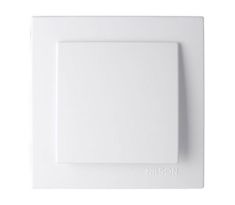 Вимикач    Nilson Touran білий 1кл