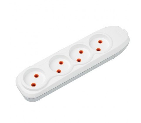 Колодка Nilson 4-на без заземлення Колодка Nilson 4-на без заземлення