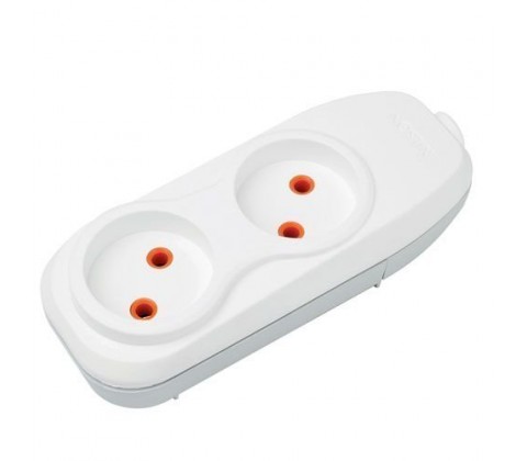 Колодка Nilson 2-на без заземлення Колодка Nilson 2-на без заземлення