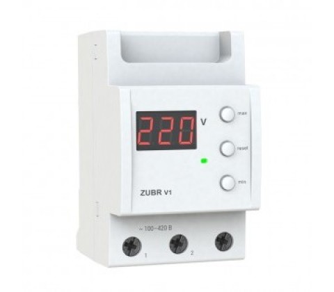 Вольтметр цифр. glaz V1 (100B-400B) ZUBR