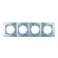 Рамка   Nilson Touran срібло 4-на