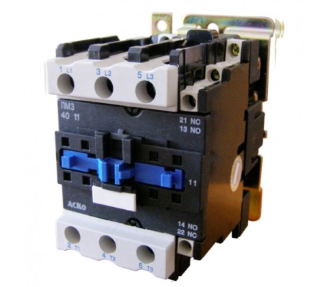 Магнітний пускач АСКО ПМ 3-40-11 220В