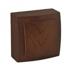 Вимикач Nilson Themis горіх 1 кл накладний Вимикач Nilson Themis горіх 1 кл накладний