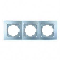 Рамка   Nilson Touran срібло 3-на