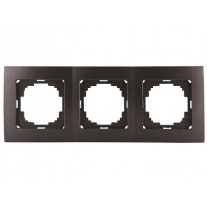 Рамка   Nilson Touran чорний 3-на