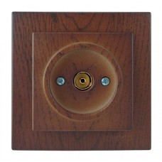 Розетка Nilson Touran горіх ТВ, кінцева Розетка Nilson Touran горіх ТВ, кінцева