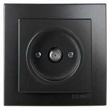 Розетка    Nilson Touran чорна ТВ, кінцева