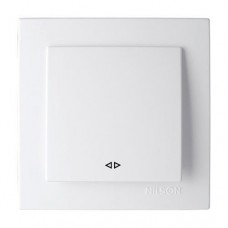 Вимикач Nilson Touran білий проміжний 1кл Вимикач Nilson Touran білий проміжний 1кл