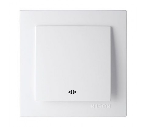 Вимикач Nilson Touran білий проміжний 1кл Вимикач Nilson Touran білий проміжний 1кл