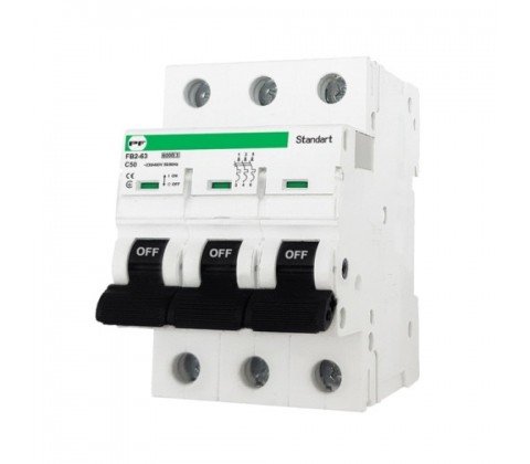 Автоматичний вимикач Промфактор FB2-63 3Р C50