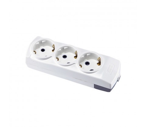 Колодка VIOLUX 3-на з заземленням Колодка VIOLUX 3-на з заземленням